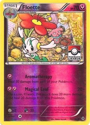 Floette (102/162) - LCC  - Promo - Reverse Holofoil