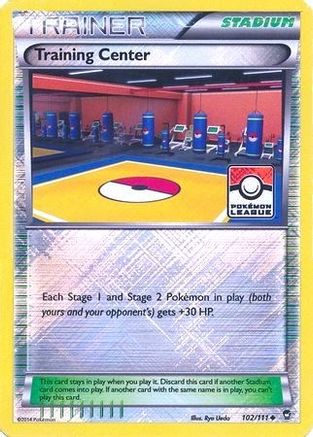 Training Center (102/111) - LCC  - Promo - Reverse Holofoil