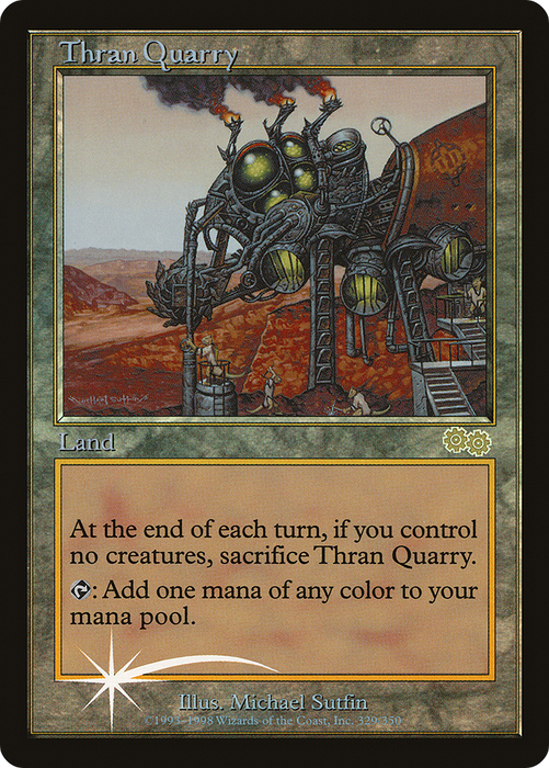 Thran Quarry (JSS-001) - rare - Foil