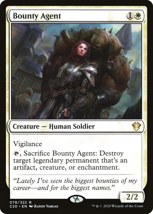 Bounty Agent (C20-078) - rare
