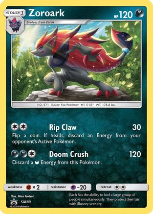 Zoroark (SM89) - SP  - Promo - Holofoil