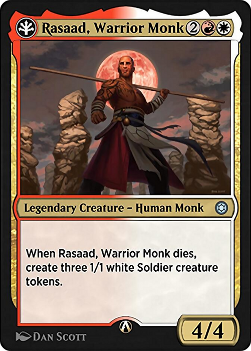 Rasaad, Warrior Monk (HBG-04R) - uncommon