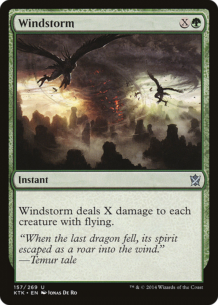 Windstorm (KTK-157) - uncommon