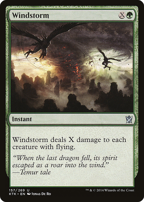 Windstorm (KTK-157) - uncommon