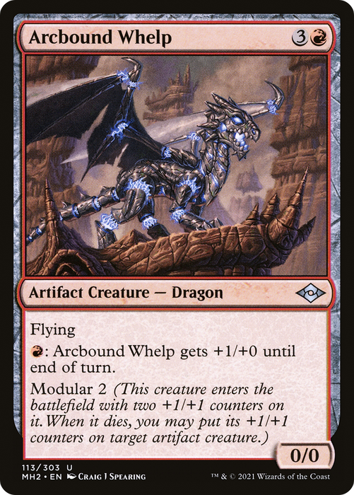 Arcbound Whelp (MH2-113) - uncommon - Foil