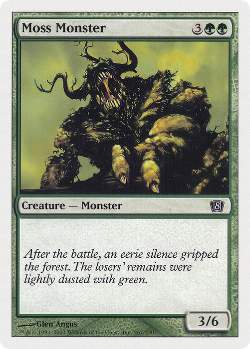 Moss Monster (8ED-267) - common