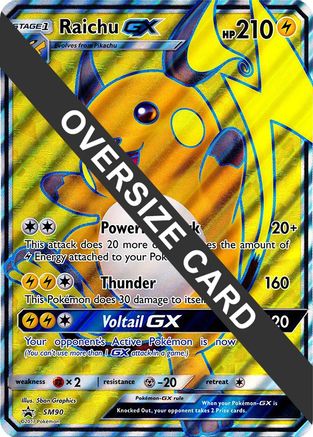 Raichu GX (SM90) - JC  - Promo - Holofoil