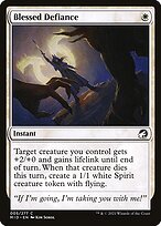 Blessed Defiance (MID-005) - common
