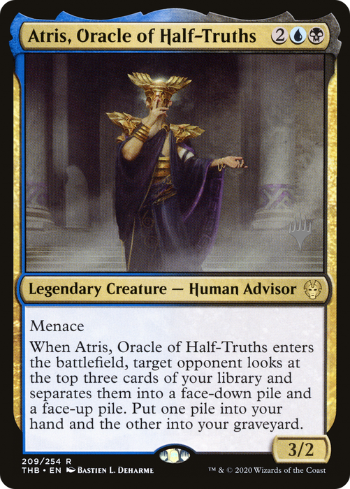 Atris, Oracle of Half-Truths (PPTHB-209P) - rare