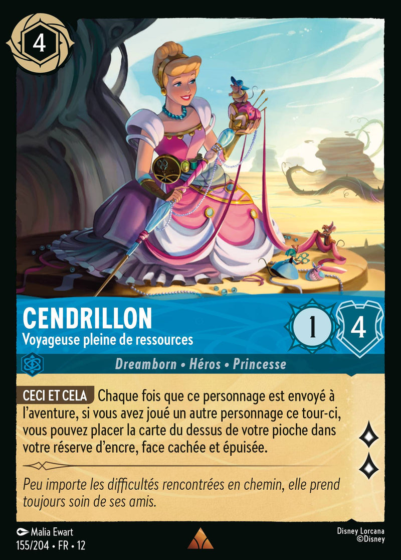 Cendrillon - Voyageuse pleine de ressources