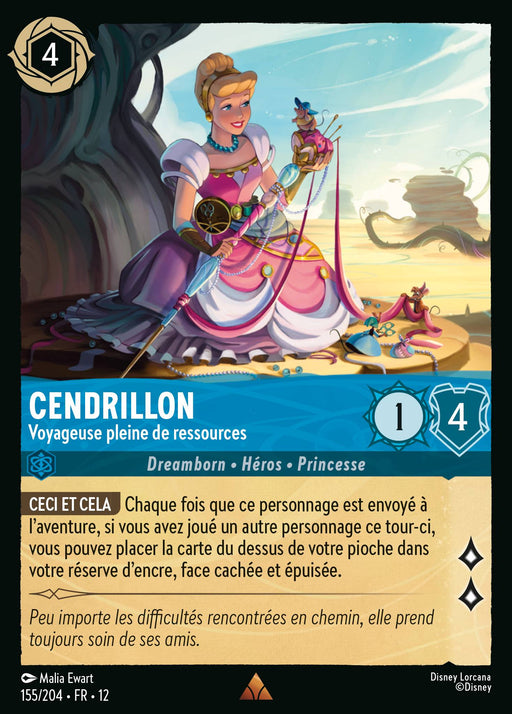 Cendrillon - Voyageuse pleine de ressources
