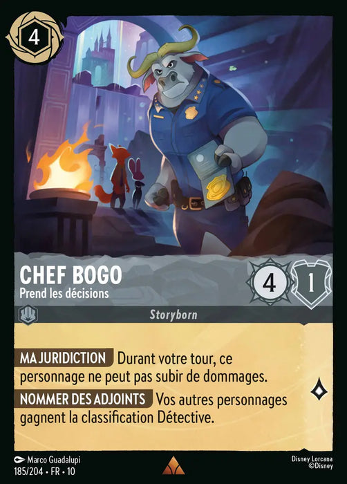Chef Bogo - Prend des décisions (185/204) - LDLP - Rare - Cold Foil