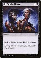 Go for the Throat (2X2-076) - uncommon - Foil