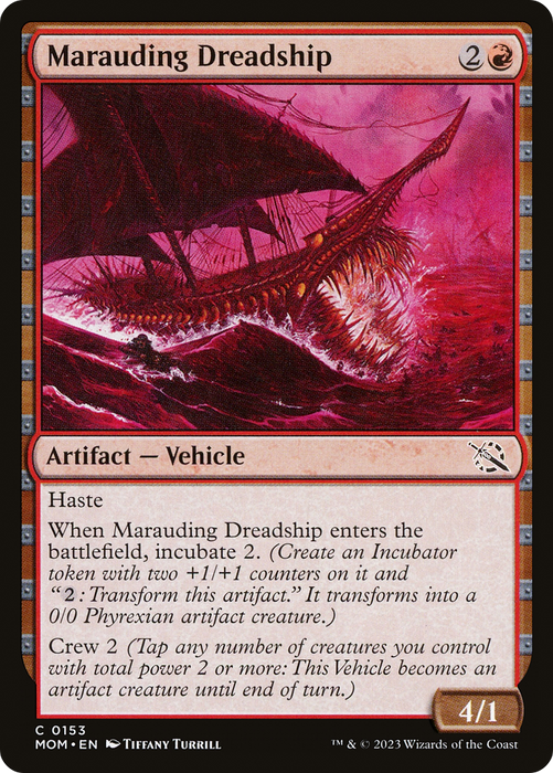 Marauding Dreadship (MOM-153) - common