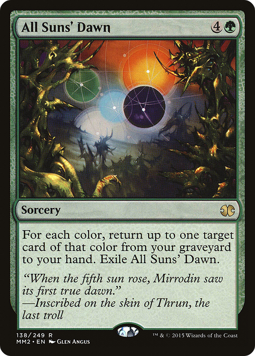 All Suns' Dawn (MM2-138) - rare