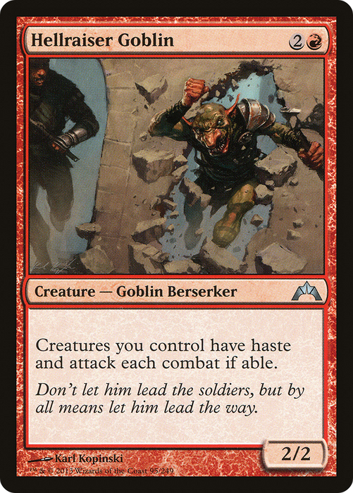 Hellraiser Goblin (GTC-095) - uncommon - Foil
