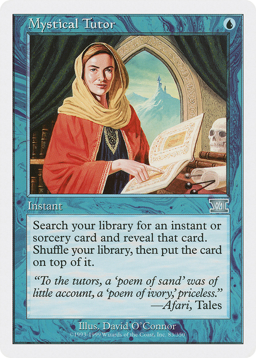 Mystical Tutor (6ED-083) - uncommon