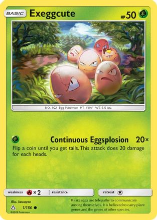 Exeggcute (001) - SUP  - Common