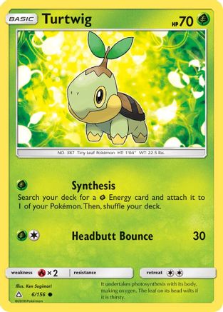 Turtwig (6) (006/156) - SUP  - Common
