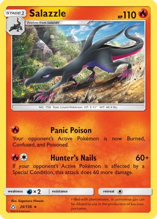 Salazzle (026) - SUP  - Rare