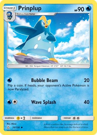 Prinplup (033/156) - SUP  - Uncommon