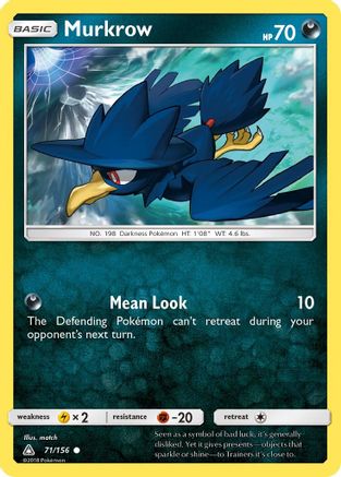 Murkrow (071) - SUP  - Common