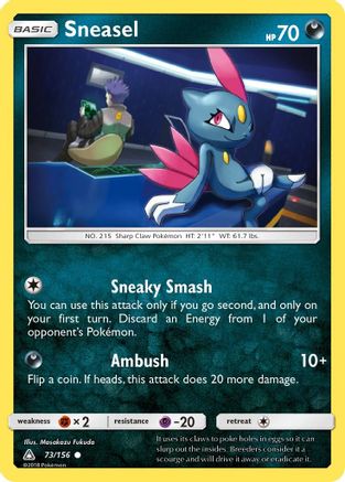 Sneasel (073/156) - SUP  - Common