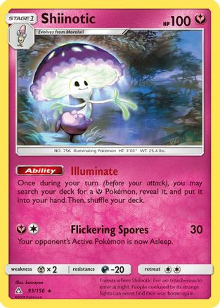 Shiinotic (093/156) - SUP  - Rare