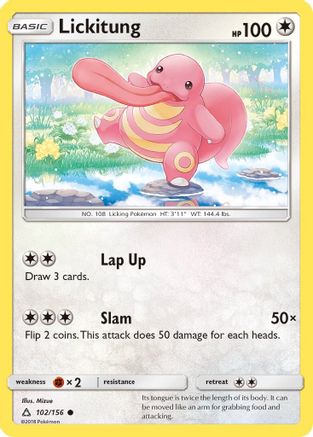 Lickitung (102/156) - SUP  - Common