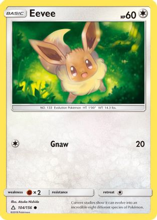 Eevee (104) (104/156) - SUP  - Common