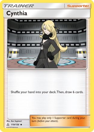 Cynthia (119/156) - SUP  - Uncommon