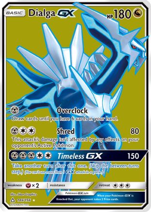 Dialga GX (Full Art) (146) - SUP  - Ultra Rare - Holofoil