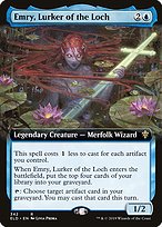 Emry, Lurker of the Loch (ELD-342) - rare: (Extended Art)