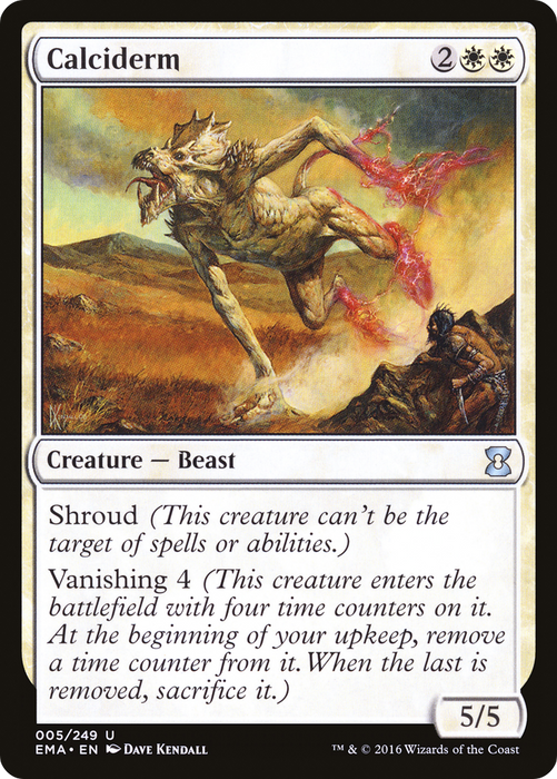 Calciderm (EMA-005) - uncommon - Foil