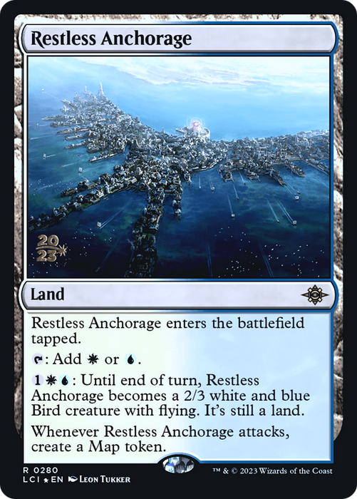 Restless Anchorage (PRE-280S) - rare - Foil