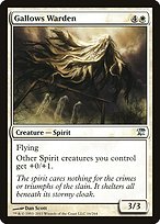Gallows Warden (ISD-016) - uncommon - Foil