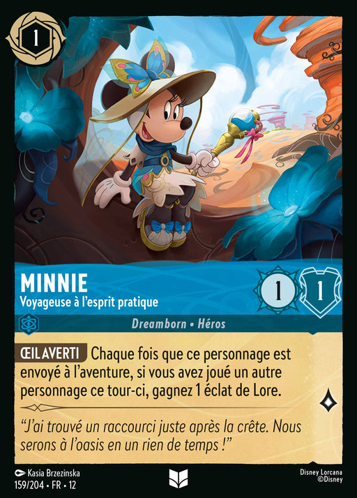 Minnie - Voyageuse à l'esprit pratique