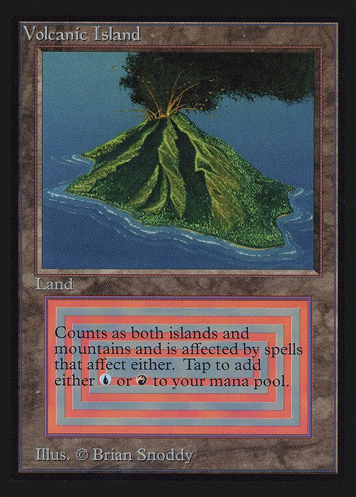 Volcanic Island (IED-287) - rare
