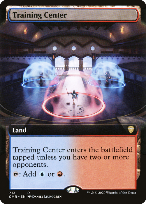 Training Center (CMR-713) - rare: (Extended Art) - Foil