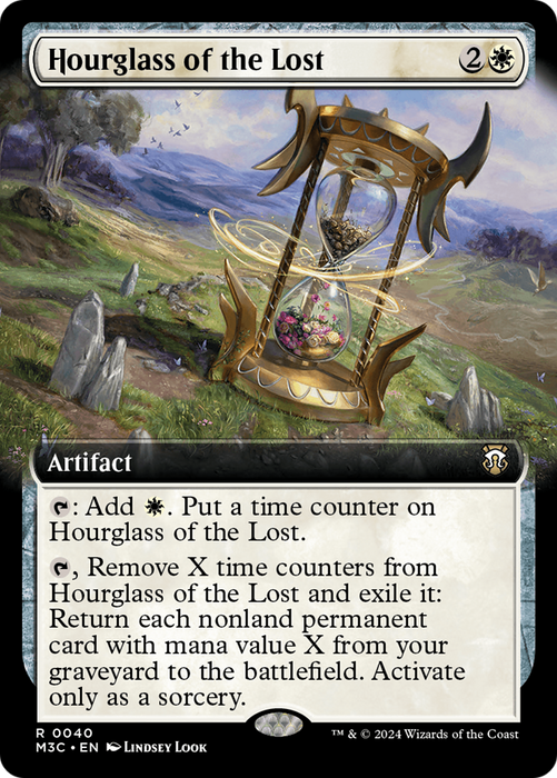 Hourglass of the Lost (M3C-040) - rare: (Extended Art)