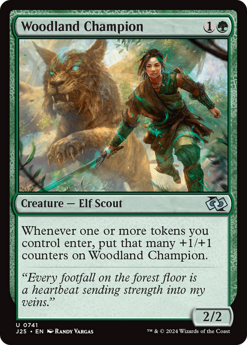 Woodland Champion (J25-741) - uncommon