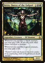 Savra, Queen of the Golgari (RAV-225) - rare - Foil