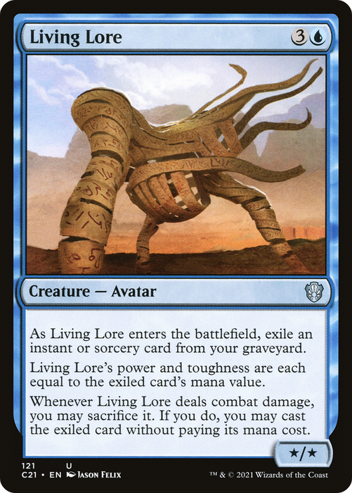 Living Lore (C21-121) - uncommon
