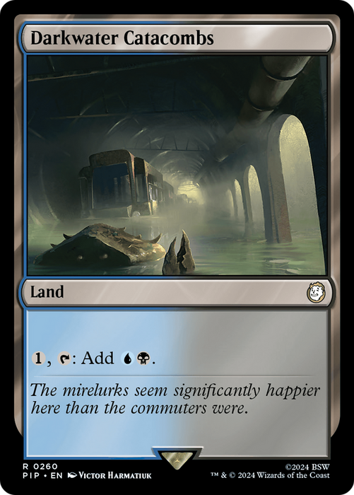 Darkwater Catacombs (PIP-260) - rare - Foil