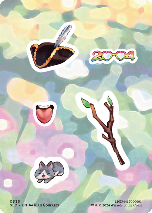 Sticker Sheet (0335) (SLD-335) - special