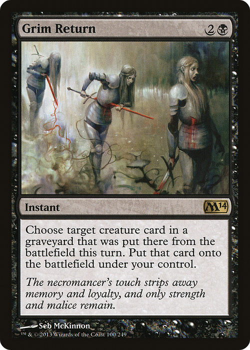 Grim Return (M14-100) - rare