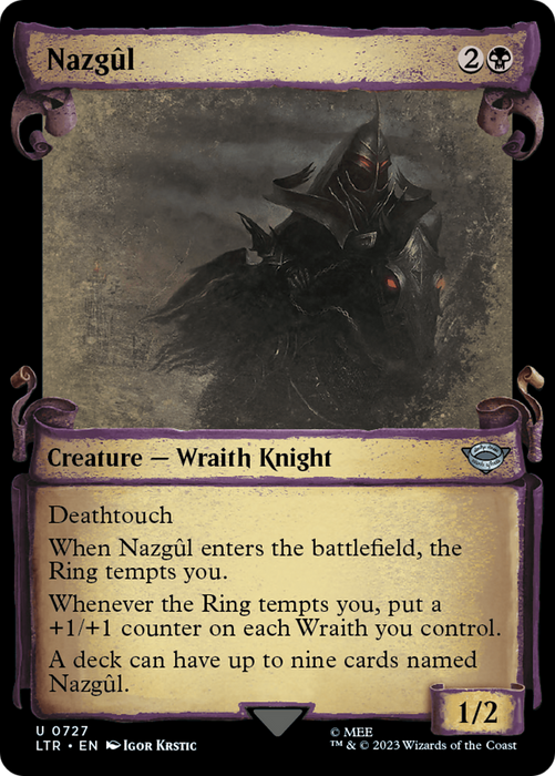 Nazgûl (LTR-727) - uncommon: (Showcase) - Foil