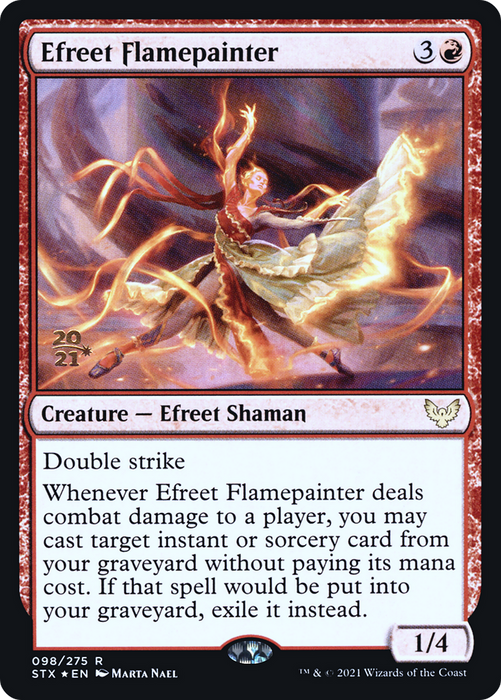 Efreet Flamepainter (PRE-98S) - rare - Foil