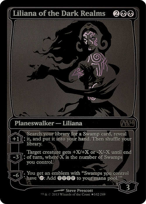 Liliana of the Dark Realms (MEDIA-102★) - mythic - Foil