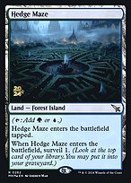 Hedge Maze (PRE-262S) - rare - Foil